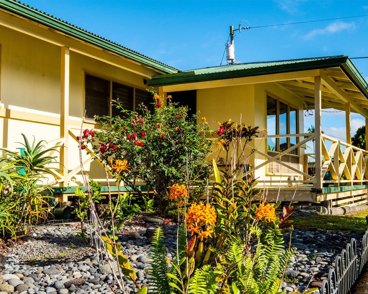 side of property from driveway - small